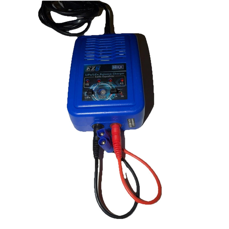 NHX EZ6 LiPo/LiFe 2-4s Balance RC Vehicle Charger Battery
