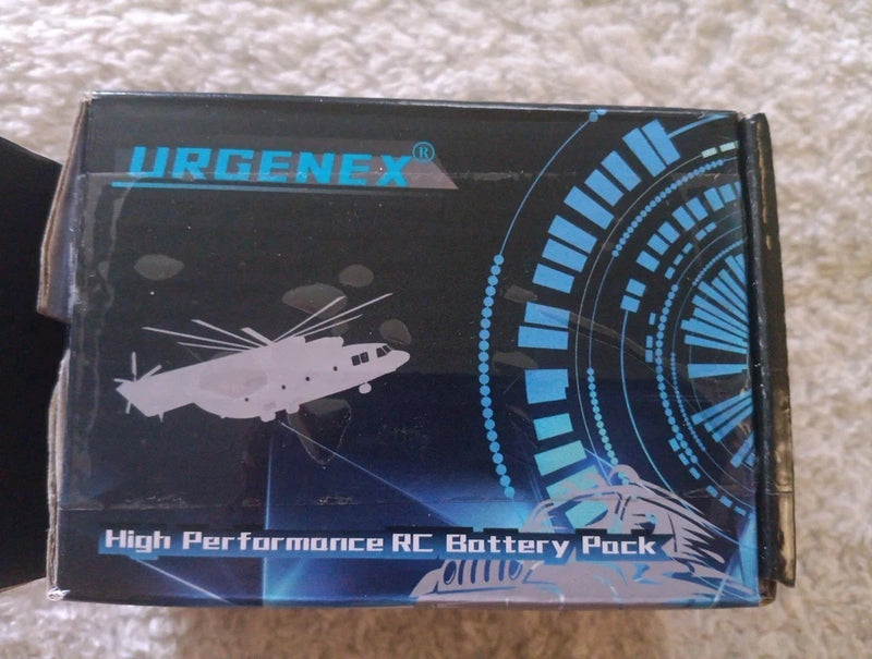 URGENEX 3.7V 380Mah Lipo Battery 5 Pack