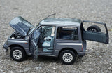 Dorlop 1/18  Vitara Escudo SUV 4x4 AWD 1989 Gray RHD Diecast Car Model