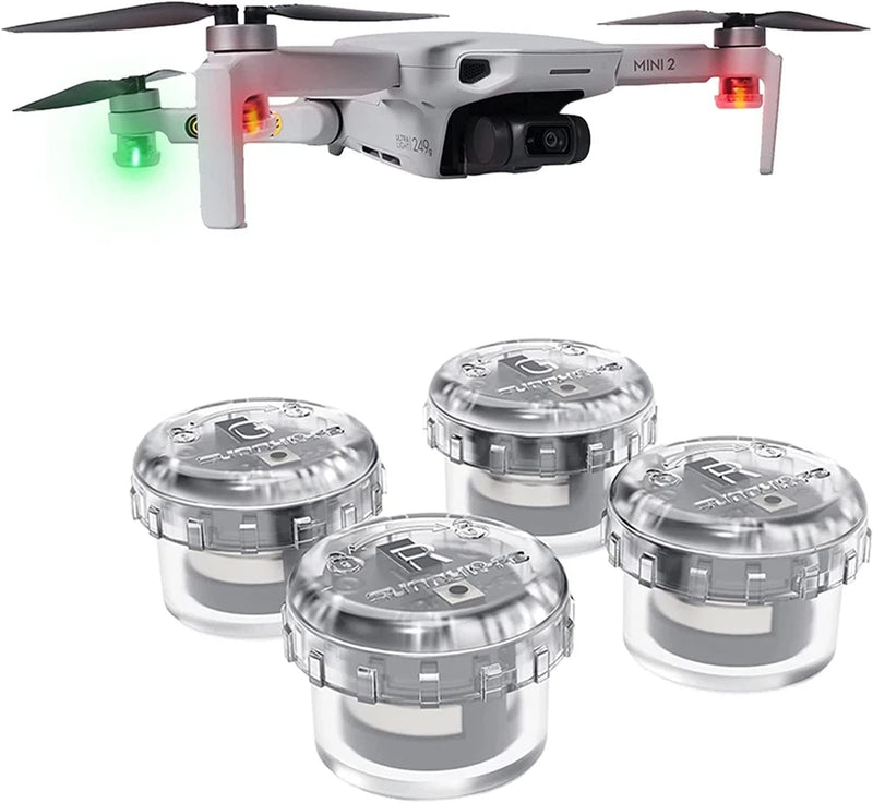 White 4K quadcopter drone with camera and four propeller guard hubs