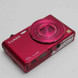 Panasonic Lumix SZ9 Digital Camera, 10x Optical Zoom, Pink, DMC-SZ9-P