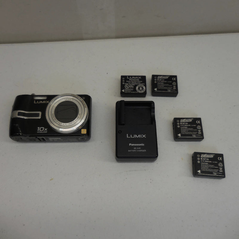 Panasonic Lumix DMC-TZ3 7.2MP Digital Camera FOR PARTS Bad CCD Sensor