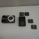 Panasonic Lumix DMC-TZ3 7.2MP Digital Camera FOR PARTS Bad CCD Sensor