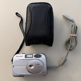 Fujifilm FinePix 2650 2.0MP Digital Camera Silver 3x Zoom Working w/Cable & Card