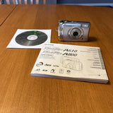 Fuji Fine Pix A610 Digital Camera 6.3 MP, 3X Optical Zoom Working Manual & CD