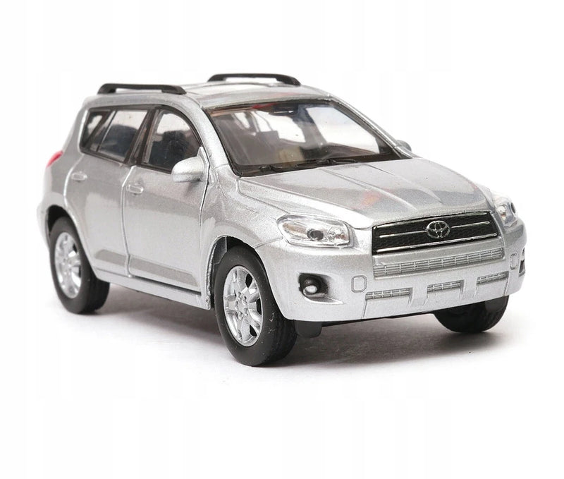 WELLY DieCast 1:34 TOYOTA RAV4 SILVER New Model Car Metal in Box Scale 1/34
