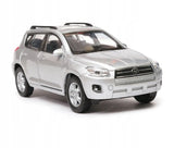 WELLY DieCast 1:34 TOYOTA RAV4 SILVER New Model Car Metal in Box Scale 1/34