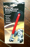 Deka Battery Terminal Combo Wrench -Fits Top Post & Side Terminals- Model #08861 Battery