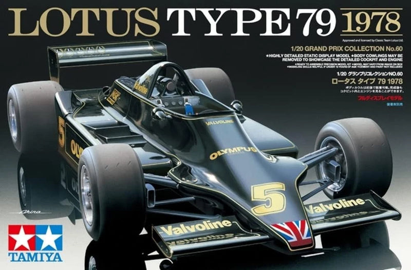 Tamiya 20060 Grand Prix Collection No. 60 Lotus Type 79 1978 1/20 From Japan New