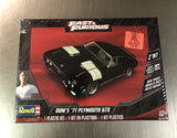 REVELL FAST & FURIOUS DOM¡¯S ¡®71 GTX 1/24 SCALE  MODEL-KIT FACTORY  SEALED BOX.