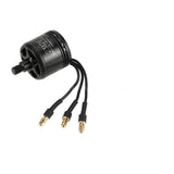 DJI E305 2312E brushless motor with three-pin wire leads, black cylindrical housing