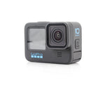 GoPro HERO10 Black action camera, front lens and touchscreen, dark gray body
