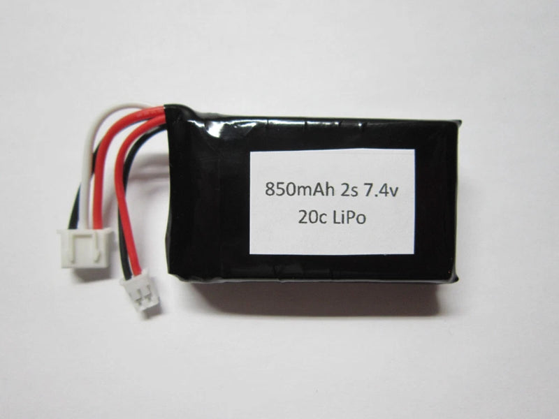 AXIAL SCX24 LIPO BATTERY UPGRADE 850mAh 2S 7.4V 20C JST-PH RC CRAWLER