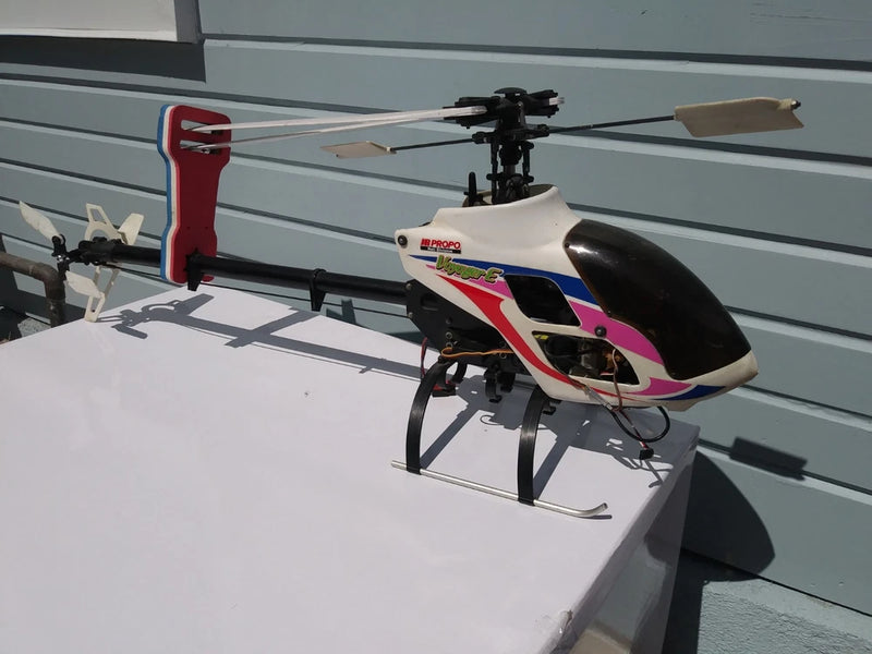 JR Propo Voyager E Helicopter RC Vintage heli division