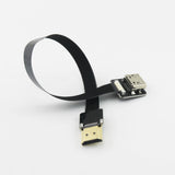 FPV Dedicated HDMI-compatible Type A Male to Female HDTV FPC Soft Flat Cable