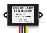 NEW Voltage Booster Power DC Converter Regulator 5V(5-11V) Step up to 12V 4A 48W