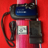FUJIFILM FinePix XP200 Digital Camera Blue Wi-Fi Shock & Waterproof W Charger