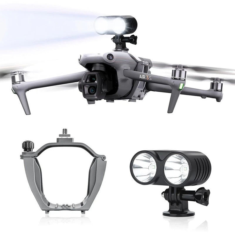 Chargable Night Flying Light Searchlight For DJI AIR 3S/AIR 3 Drone Accessories