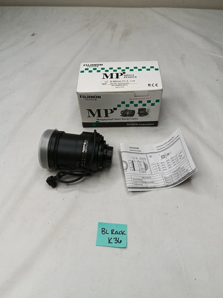 FujiFilm Fujinon MP Megapixel LENS DV10x8SA-SA1L