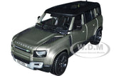 2022 LAND ROVER DEFENDER 110 GREEN MET. 1/24 DIECAST MODEL CAR BY BBURAGO 21101