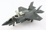 Hobby Master F-35B Lightning II 1/72 model, gray jet with open cockpit and landing gear
