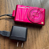 Panasonic LUMIX SZ9 Digital Camera Pink 10x Optical Zoom Full HD Video