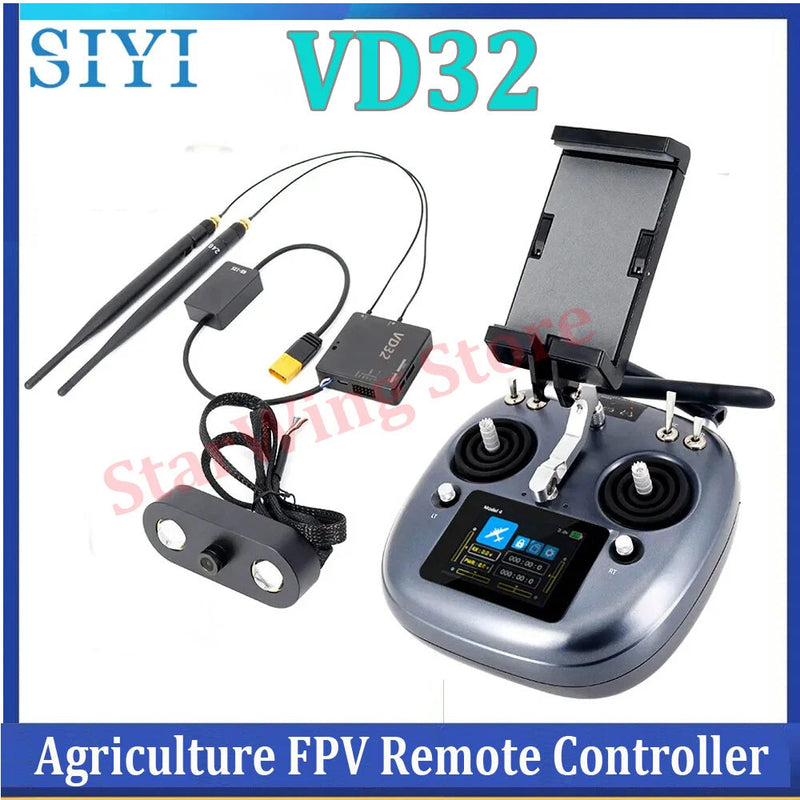 SIYI VD32 Agriculture FPV Remote Controller Bluetooth Datalink Touchscreen FPV