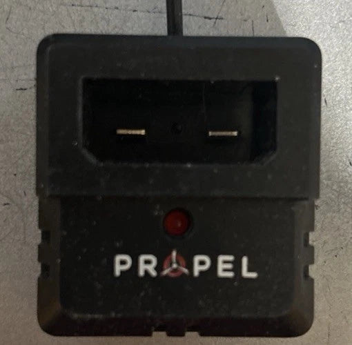 Propel PL-1480 drone battery charger with two-prong port and red power light