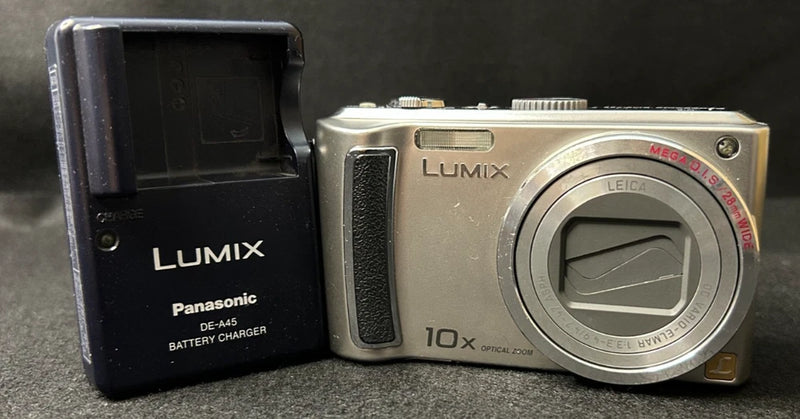 Junk Panasonic LUMIX DMC-TZ5 Digital Camera Silver Ships from Japan