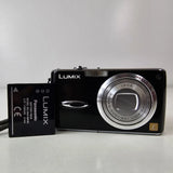 Panasonic Digital Camera Lumix DMC-FX01 6.0MP Black Tested