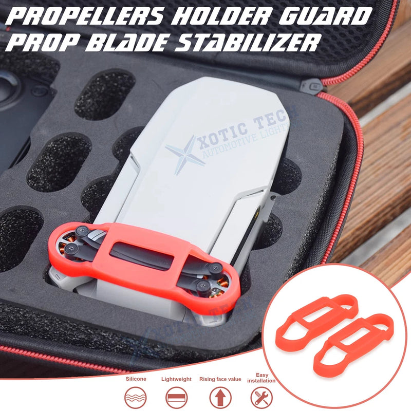 Red Propellers Holder Guard Prop Blade Stabilizer For DJI Mavic Mini 4K/Mini 2