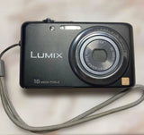 Panasonic LUMIX DMC-FH7 16MP Compact Digital Camera Black Tested