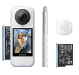 Insta360 X4 Air White Action Camera Starter Bundle Graphite 8K Waterproof JPN