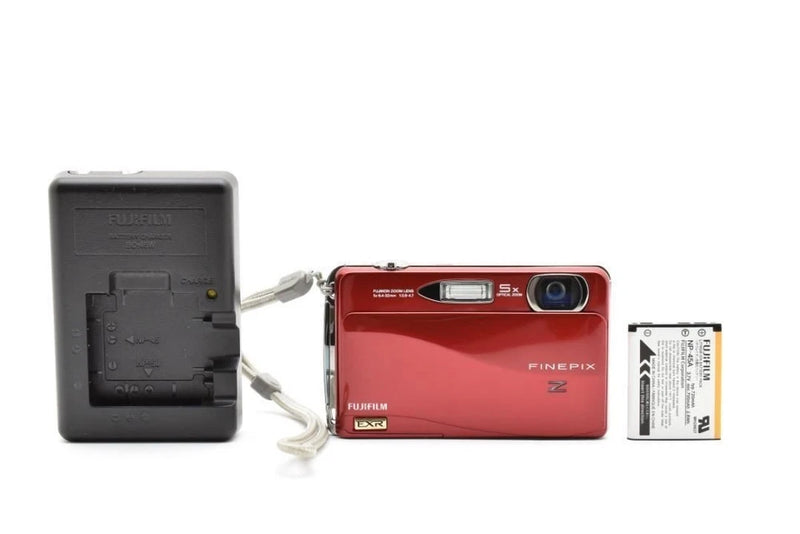 Fujifilm FinePix Z700EXR 12MP Red Digital Camera EXR Sensor 5x Optical Zoom