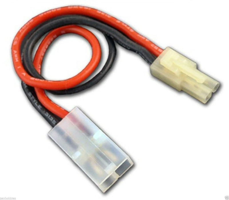 Large Tamiya Female to Mini Tamiya Male Adapter Plug # NZ80176 Converter