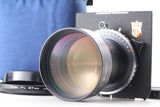 **Top Mint** Fujifilm Fujinon-T 400mm F8 Lens w/ Copal Shutter 4x5 Board Pouch