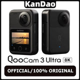 KaoDao QooCam 3 Ultra Ultimate Vision 8K 360?? Action Camera 1/1.7