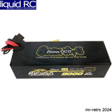 Black Gens Ace G-Tech smart LiPo battery pack with EC5 lead and label branding
