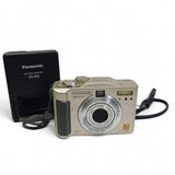 Panasonic Lumix DMC-LC43 Digital Camera 4MP 3x Zoom Gold + Charger