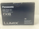 Panasonic LUMIX DMC-FX10 6.0MP Digital Camera - w/ Cable ,Box Read