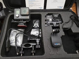 GoPro HERO Action Camcorder - Gray, W Case  & many Extras, NEW, Sim & Case Inclu