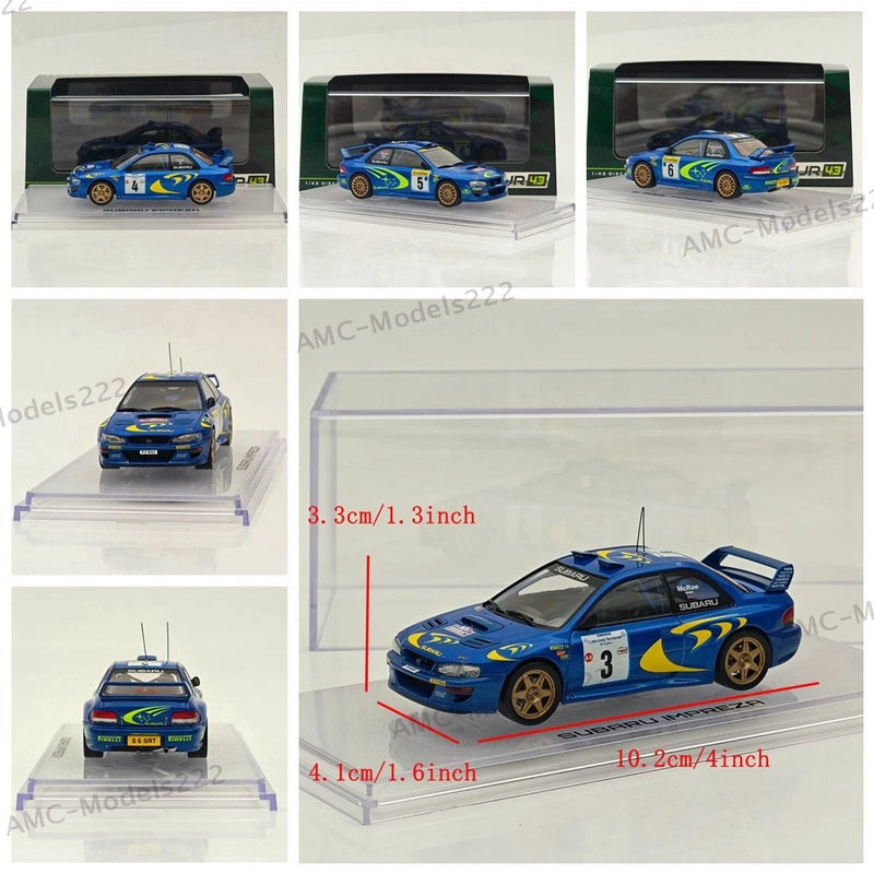 Hobby Japan HJR43 1/43 Impreza WRC RAC RALLY #3/#4/#5#6 Diecast Model
