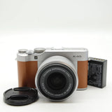 New Fujifilm (FUJIFILM) Mirrorless Camera X A5 Lens Kit Brown X A5LK BW