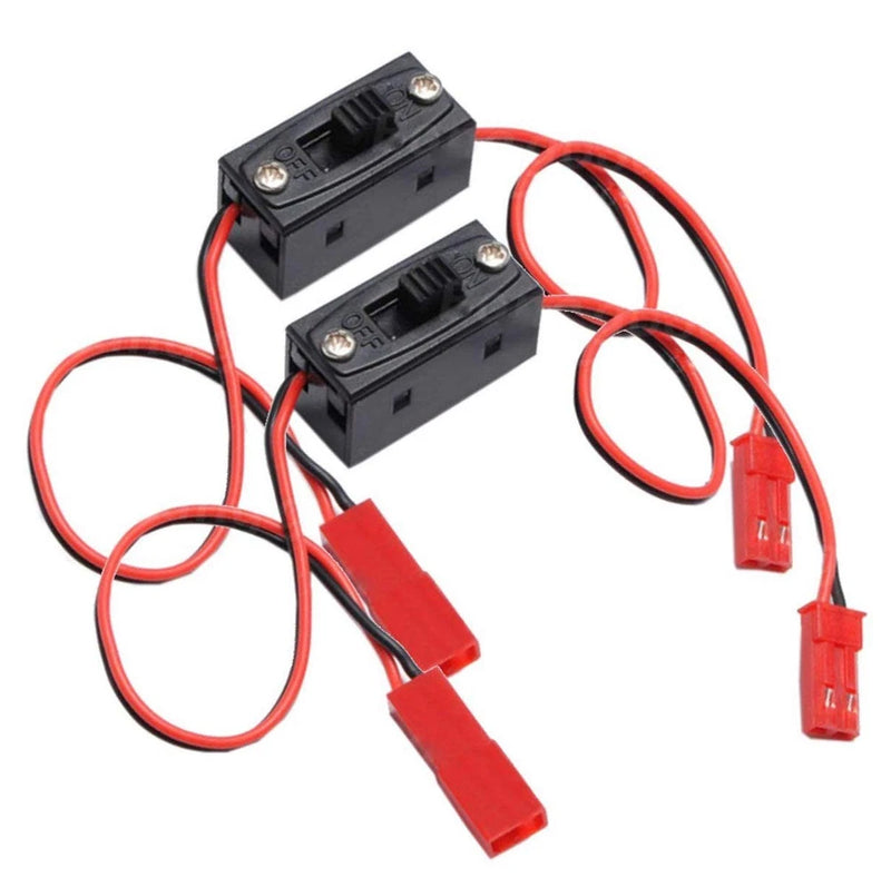 ShareGoo 2 Pack On/Off Power Switch Battery Receiver JST Connector Compatible...