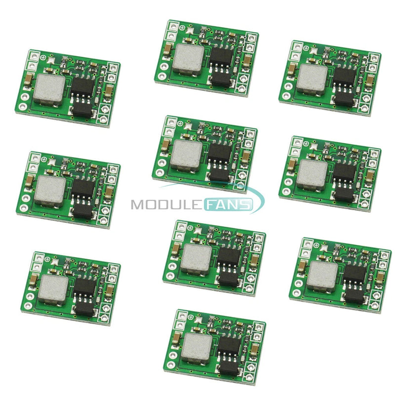 10x Mini Step-down Power Supply Module DC-DC Converter Input 7V~28V Output 5V/3A