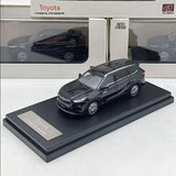 LCD 1/64 Toyota HighLander 2022 Diecast City SUV Model Car Toys Gifts Display
