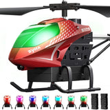 SYMA RC Helicopter, Remote Control Helicopter with 40 Mins 8.86 inches, Red