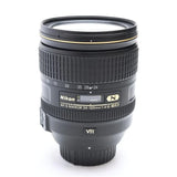 Nikon AF-S NIKKOR 24-120mm F/4G ED VR zoom lens, black with VR badge