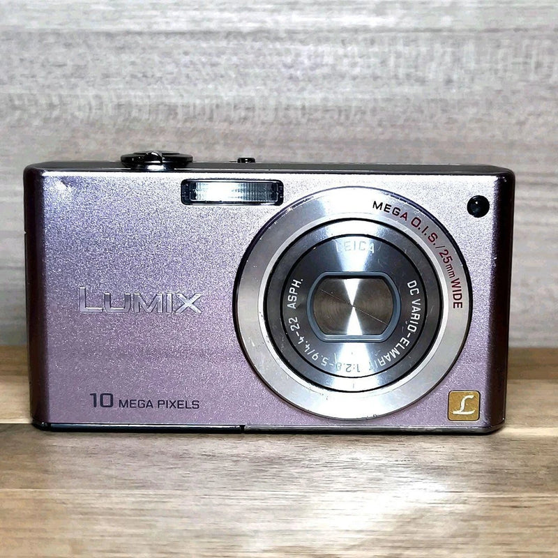 Lumix DMC-FX37 Pink Digital Camera with Box & Accessories Used From Japan