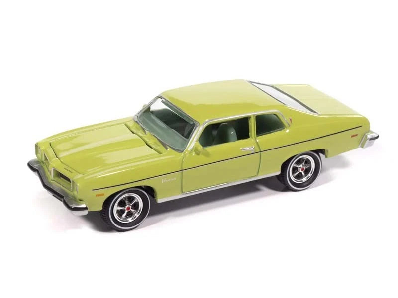 1974 Pontiac Ventura - Green Diecast 1:64 Scale Model - Johnny Lightning JLCT020